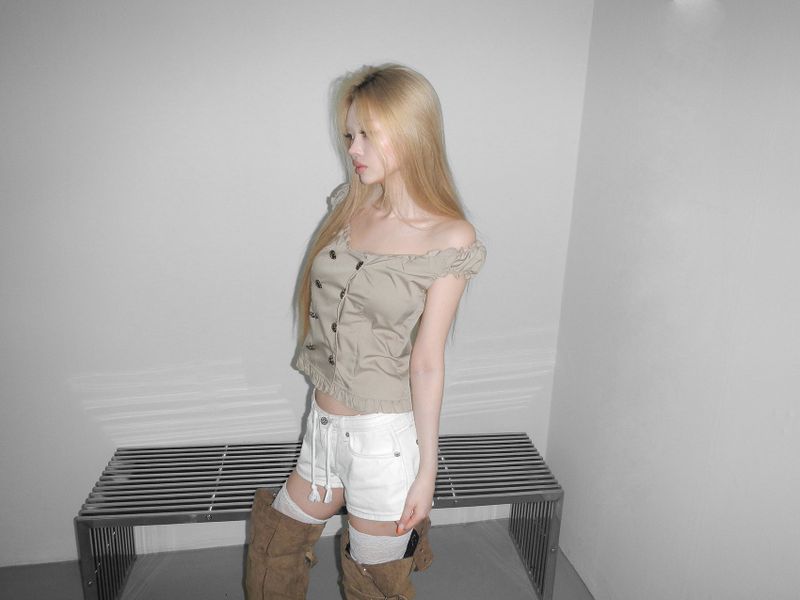 rope shorts(2 color) 4871