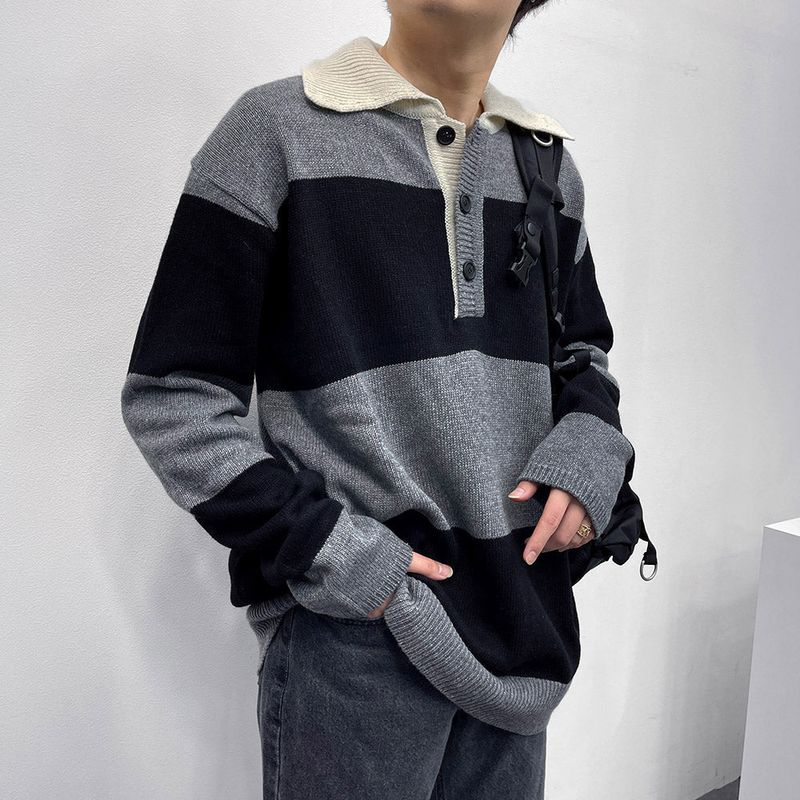 COZINESS（コジネス）の「EV Cambridge Rugby Knitwear (2 colors)（Tops）」