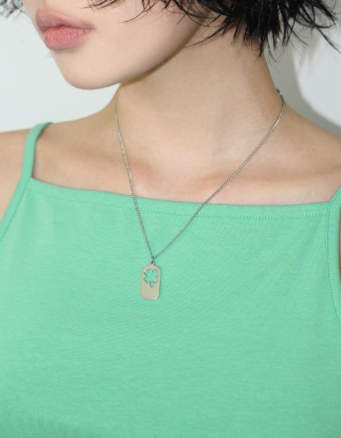 AAKE(アケ)の「CLOVER PUNCHING NECKLACE(Accessories)」