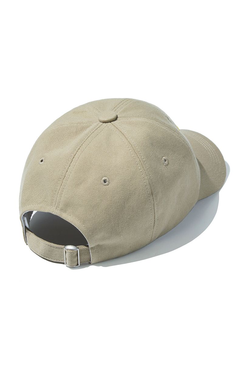 Flame Bear Ball Cap_Wood Grey