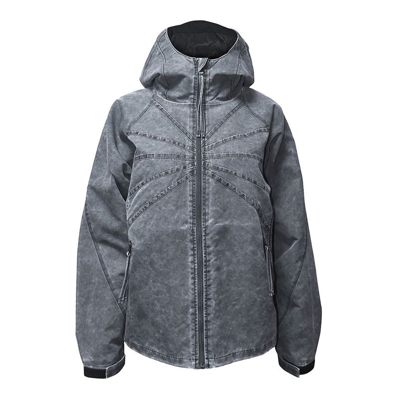 BLEACH LINED JACKET . DIRTY BLACK
