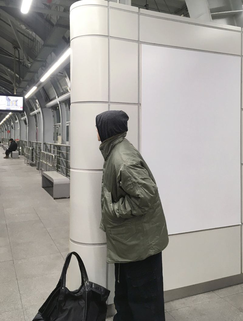 No.1548 nylon parka F JK
