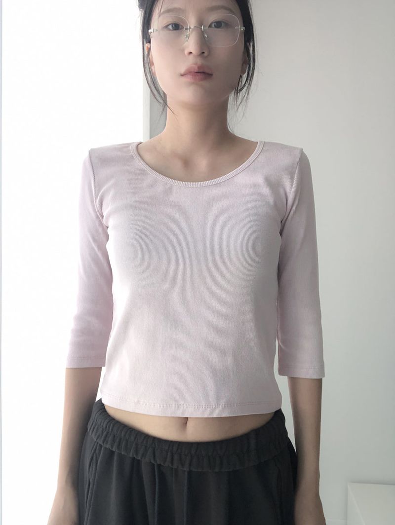 three-quarter tee (4c)