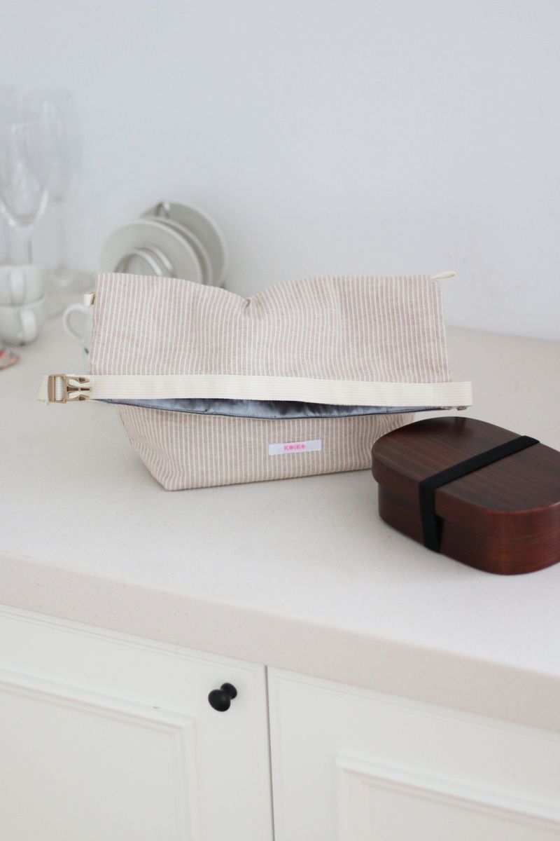 cozy lunch bag - brown