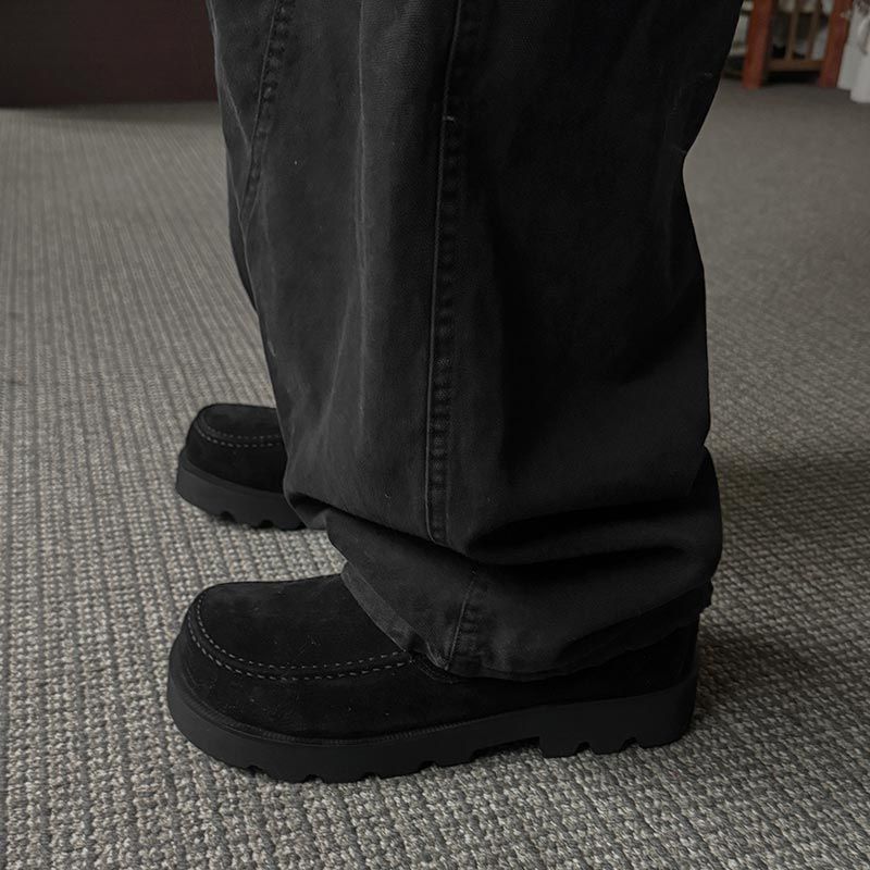 ASCLO Suede Moccasin Shoes (2color)