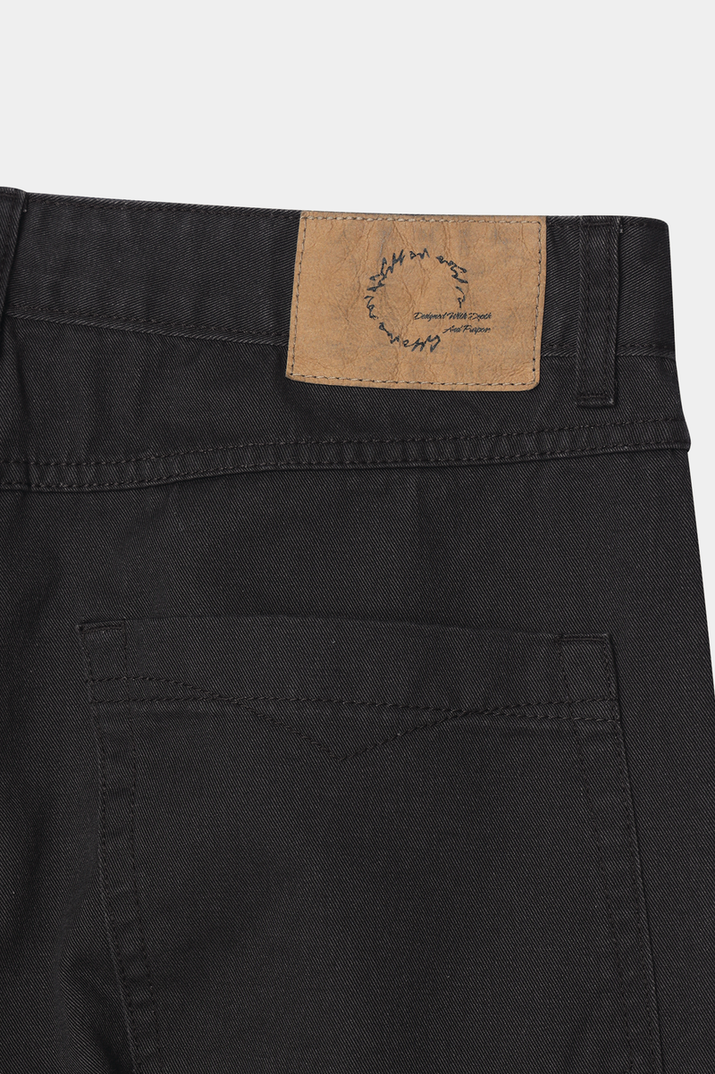 ローライズ フィット カチオン レギュラー パンツ (Washed Black)