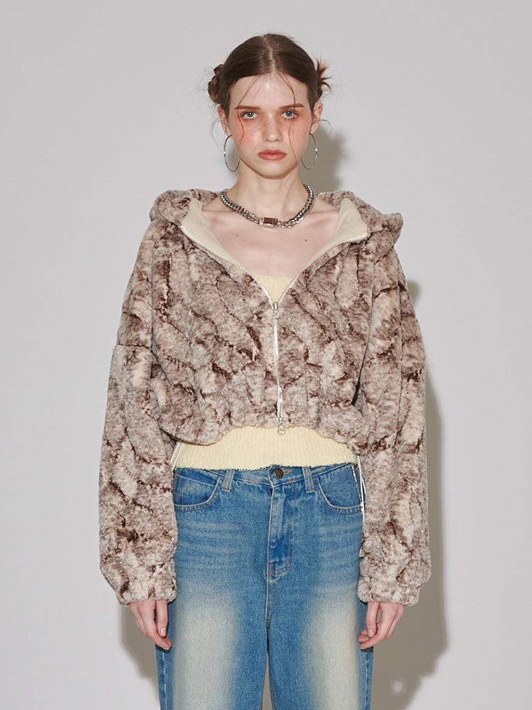 GATELESS（ゲートレス）の「PYTHON HOOD JUMPER（Tops）」