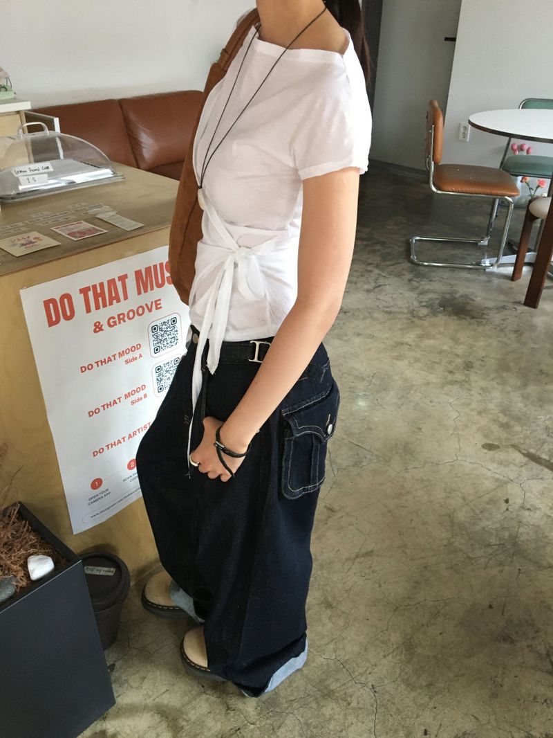 Summer Selvage Roll-Up Denim (1color)