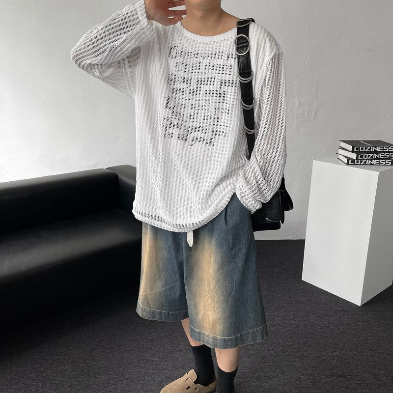 COZINESS（コジネス）の「GM See-Through Mesh Knitwear (3 colors)（Tops）」