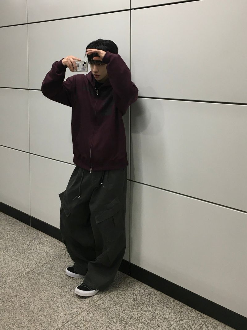 テインサンデースウェットジップアップフーディー 3C