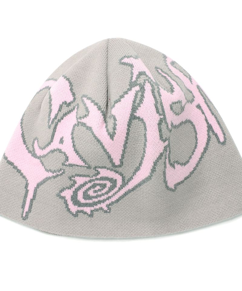 PSYCHE JACQUARD BEANIE GREY(CV2FSUAB20A)