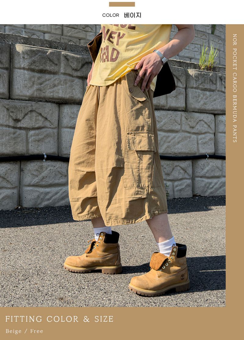 Nor Pocket Cargo Bermuda Pants