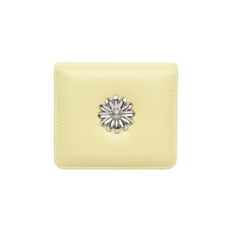 Daisy Photo Slot Half Wallet Bill Card Wallet palelemon