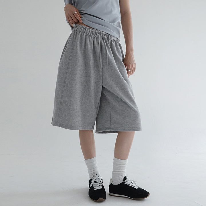 [Redien] パネルカット トレーニング バミューダパンツ 3カラー