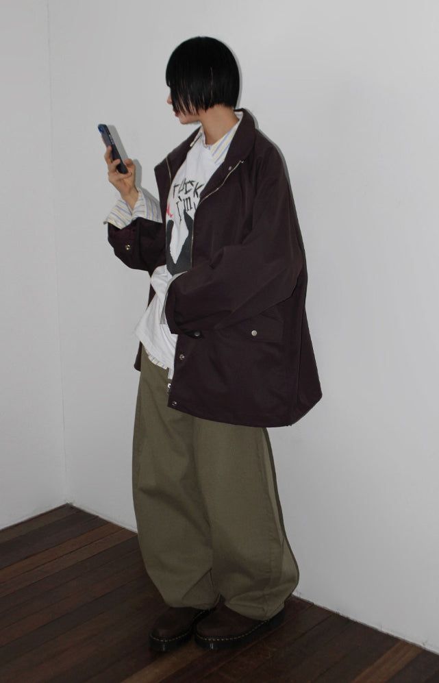 ROPE STRAP BALLOON PANTS
