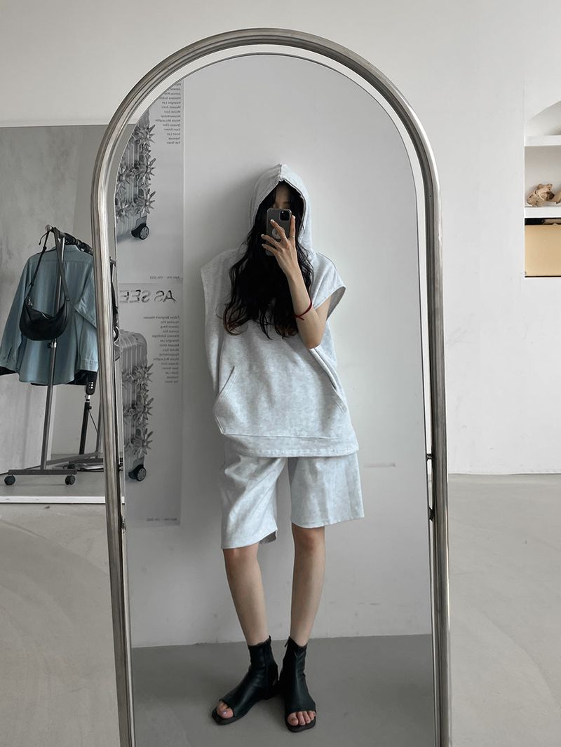 ASCLO Bless Hood Sleeveless (4color)