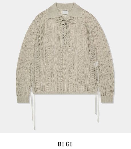 Bohemian Summer Eyelet Punching Knitwear