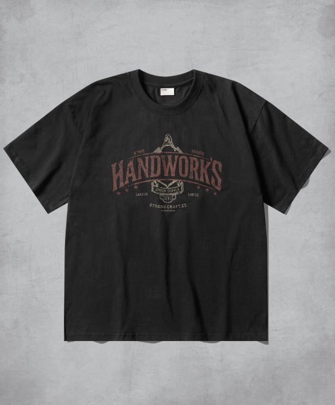 EZKATON(エズカートン)の「26SS★ Handworks Short Sleeve-T(Tops)」