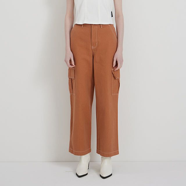 ANDTHEOTHER(アンドジアザー)の「CAMEL COLOR CARGO PANTS(Pants)」