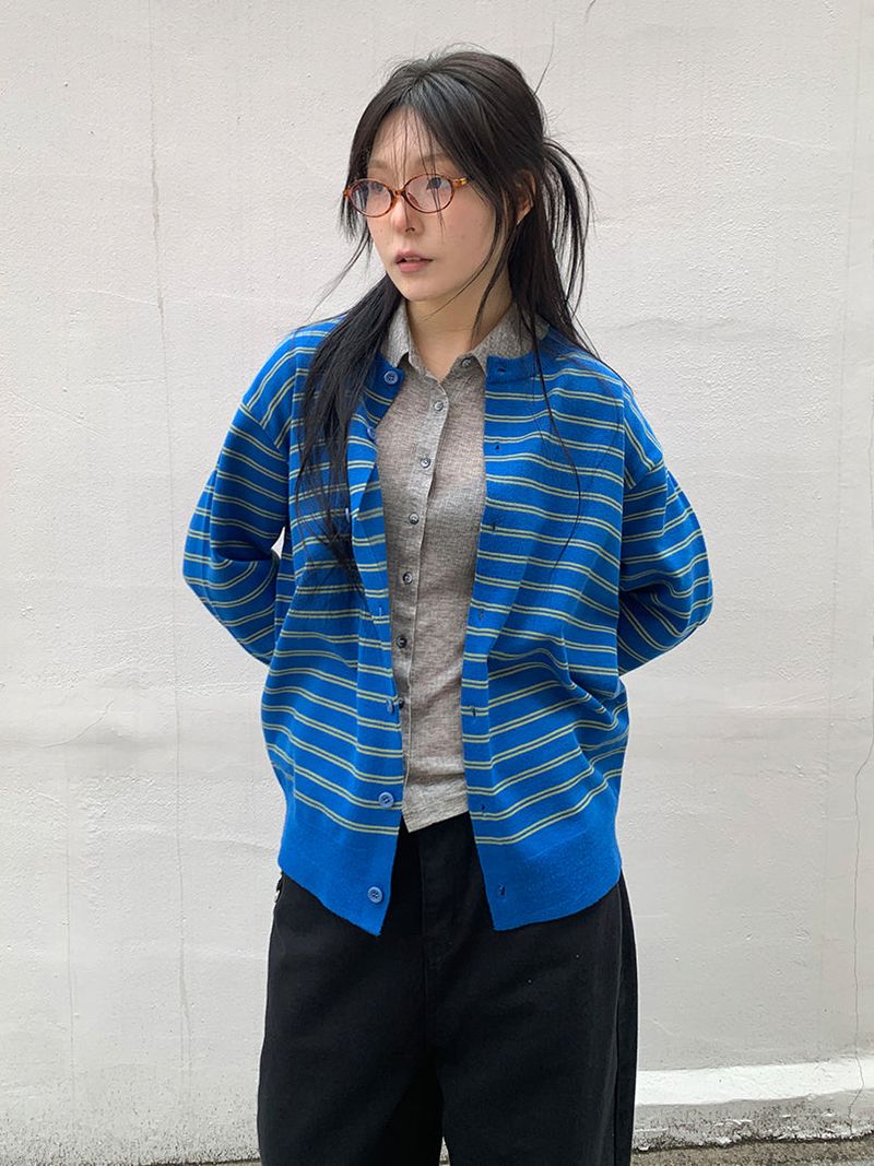 JAZZ THE ORDER（ジャズ ザ オーダー）の「SS STRIPE CARDIGAN (3C)（Tops）」
