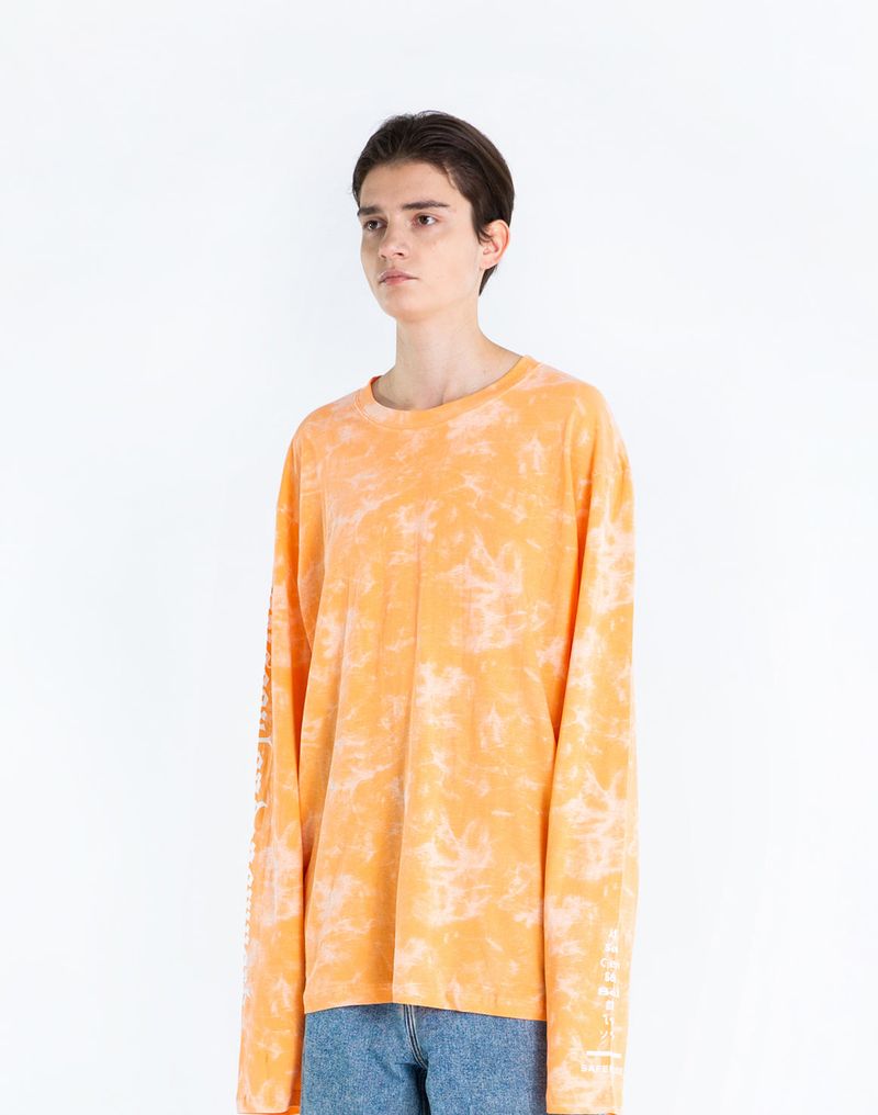 ATAR(アタル)の「tiedye long sleeve orange(Tops)」