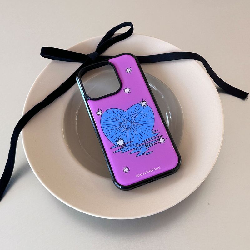 WALKONWAKE（ウォークオンウェイク）の「ハートウォーターケース (PINK)（スマホグッズ/小物）」