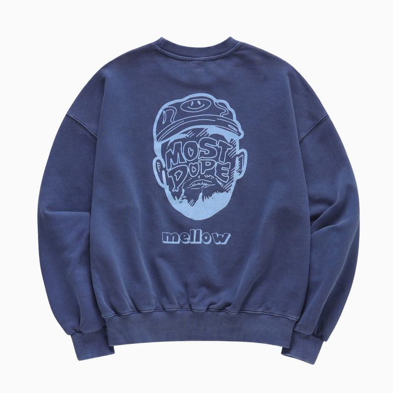 mellowconcept（メロウコンセプト）の「MCT MM06 pigment Sweatshirts blue（Tops）」
