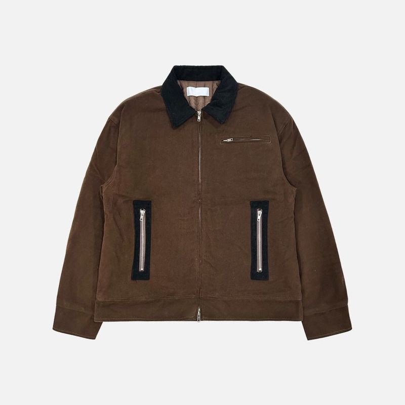 Overcast Color-Block Padded Jacket (2 Colors)