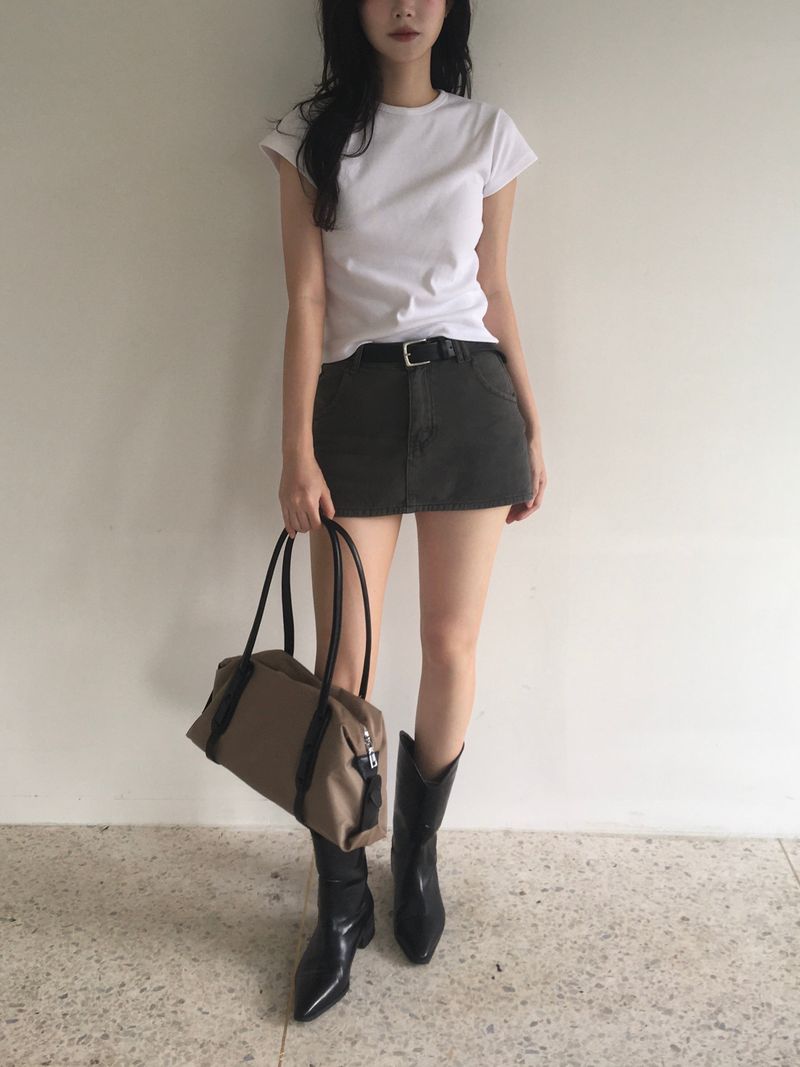 moroi（モロイ）の「Cotton Belt Skirt（Skirts）」