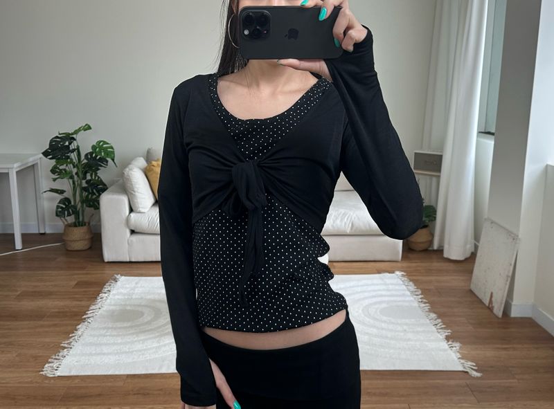 two-way tie bolero