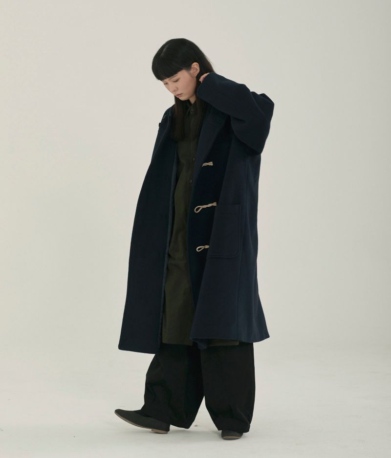 unisex duffle coat navy