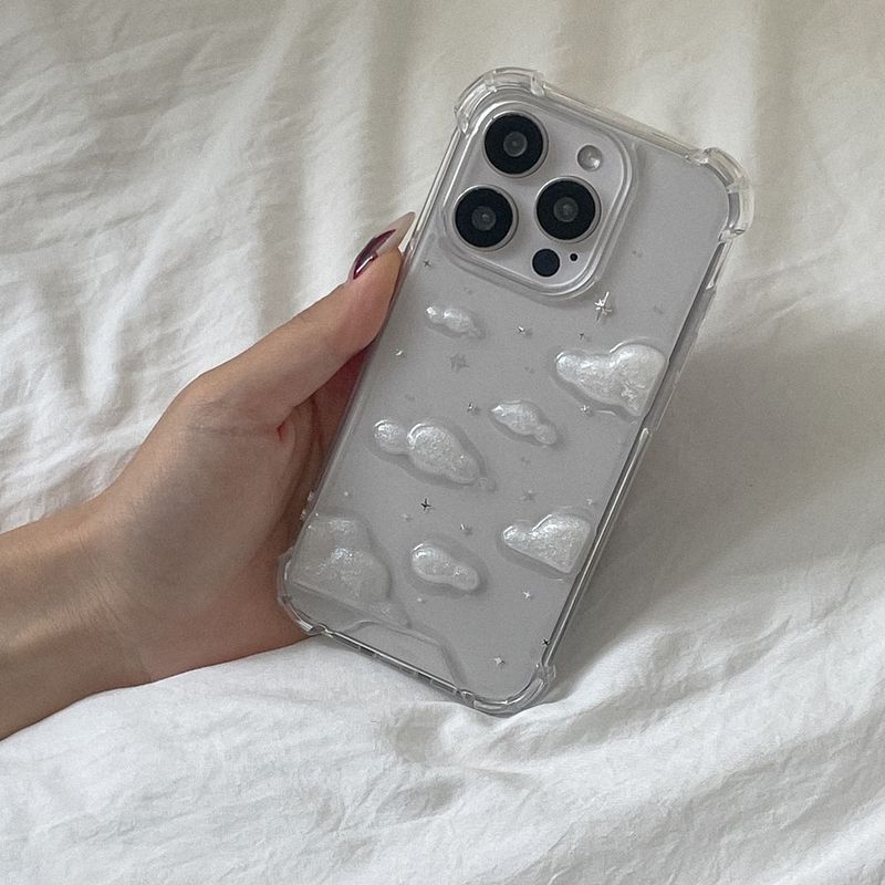 [made]bright cloud ver resin phone case 