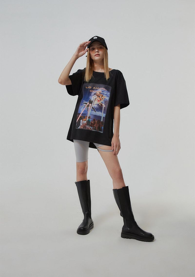 OVERFITTED CLUB T-SHIRT_BLACK