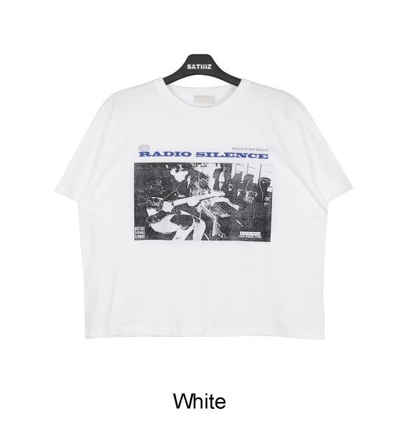 Sael Graphic Crop Short Sleeve Tee