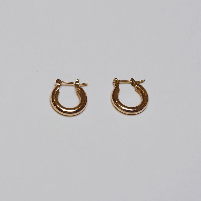 basic hoop earring