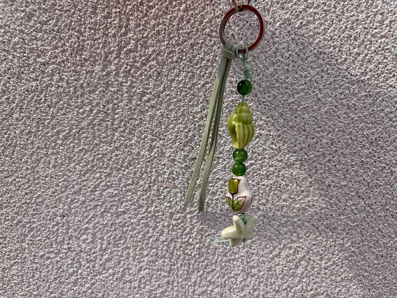 Piece of sea key chain