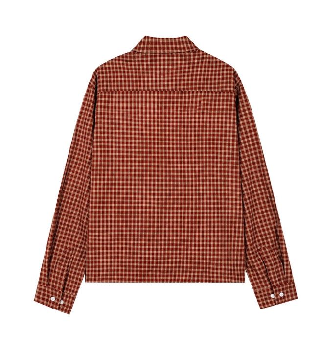 Tied Crop Check Shirt