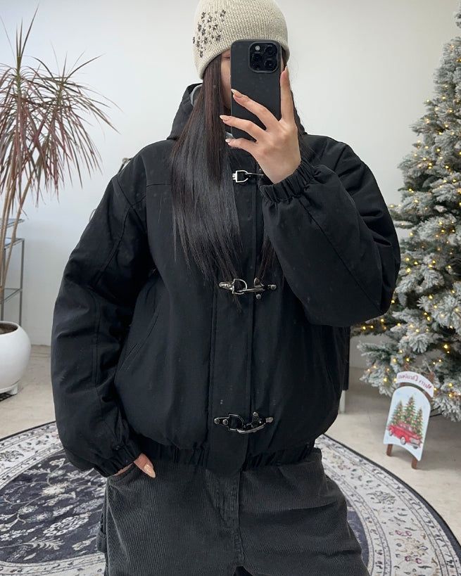 Edir Buckle Hooded Jumper