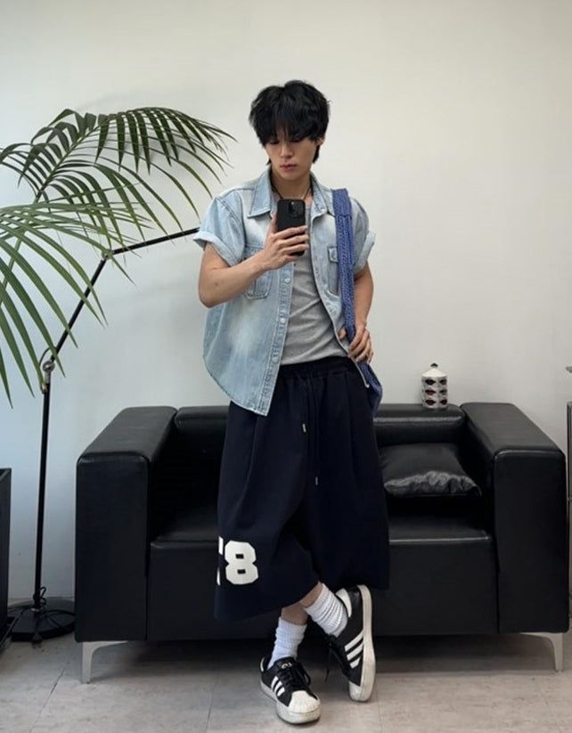 Reton Track Bermuda Pants