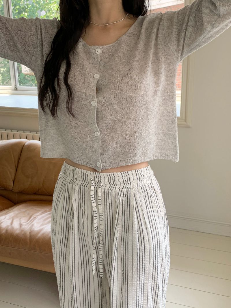 [MADE] REM SEERSUCKER PANTS