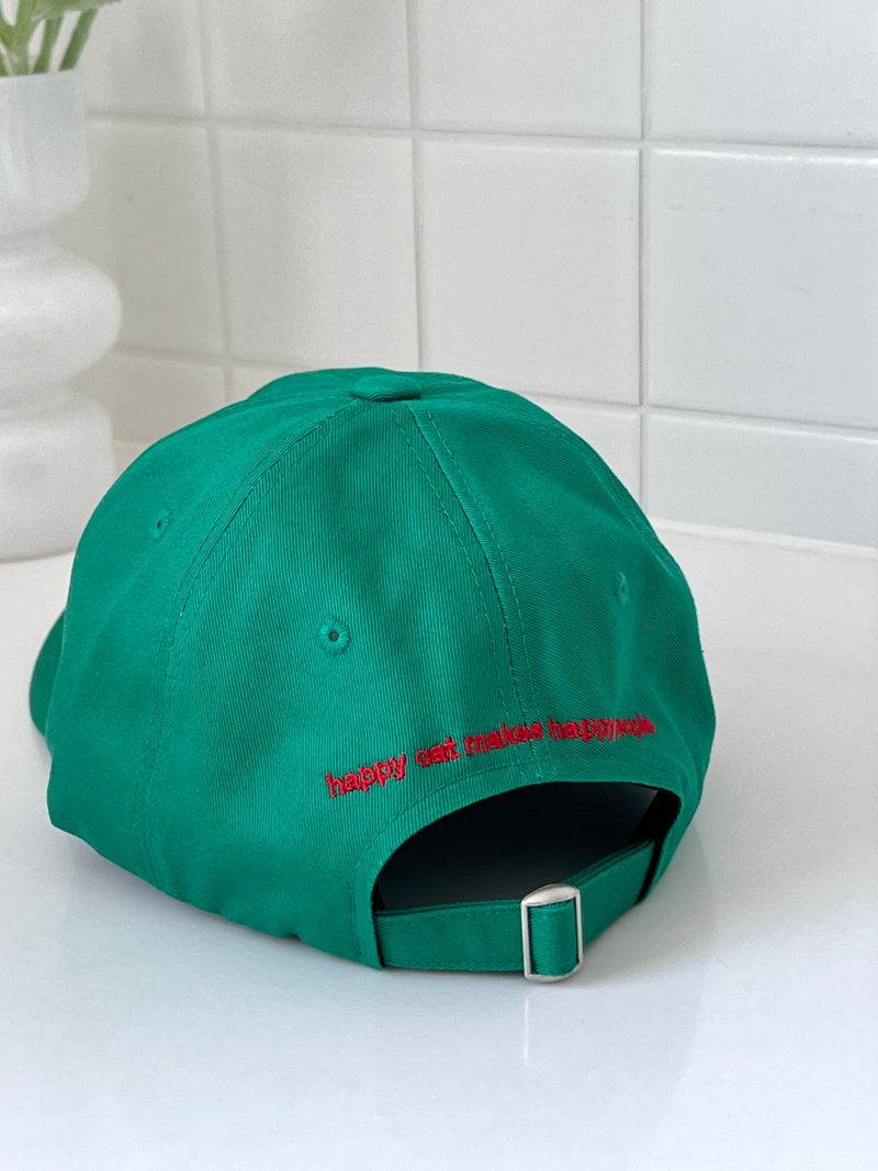 HADDE LOGO BALL CAP GREEN