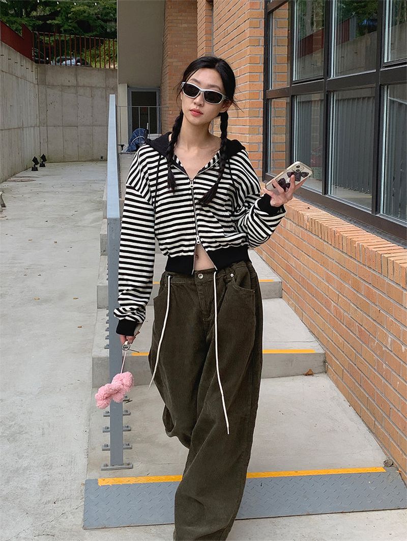 STOPPER WIDE CORDUROY PANTS (3COLOR)