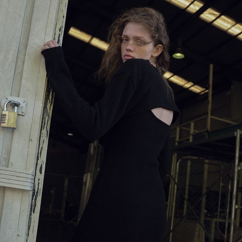 answerisyes（アンサーイズイエス）の「Letter Wool SET（Dresses）」