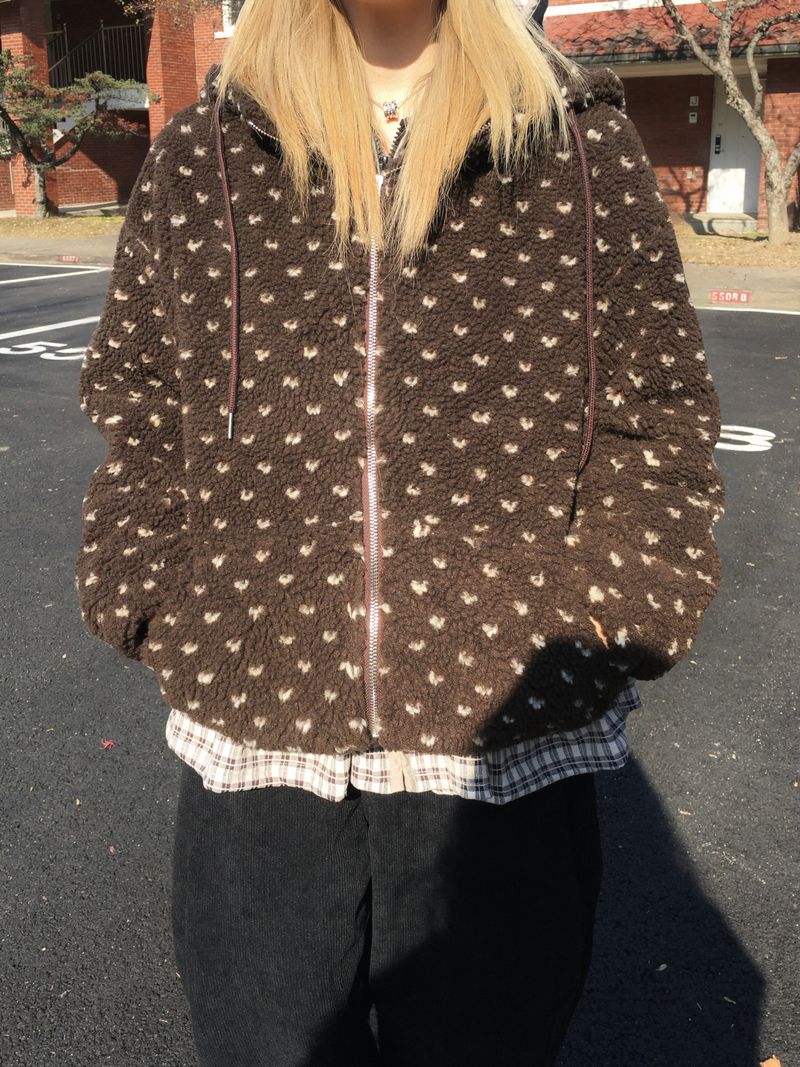 RITCORE（リットコア）の「Dotty Pogle Quilted Hooded Zip-Up (3c)（Jackets/Outerwear）」