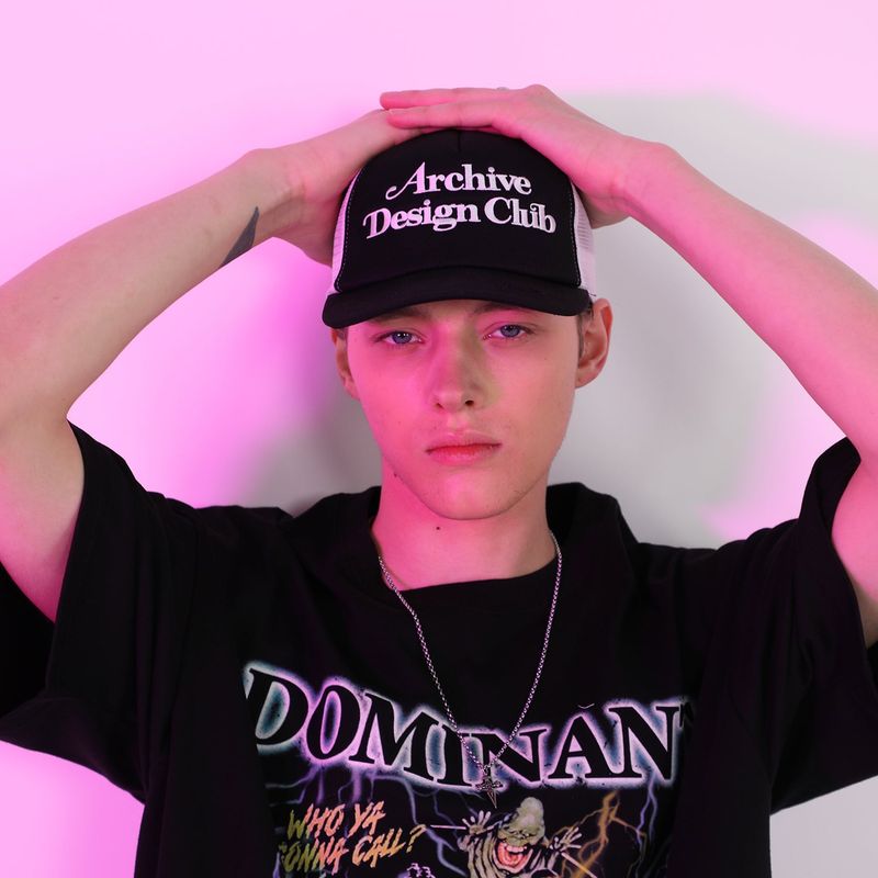 DOMINANT ARCHIVE MESH CAP_BLACK