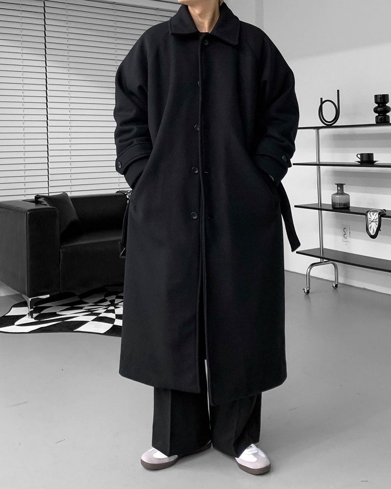 SK Maison Wool Mac Coat (2 colors)