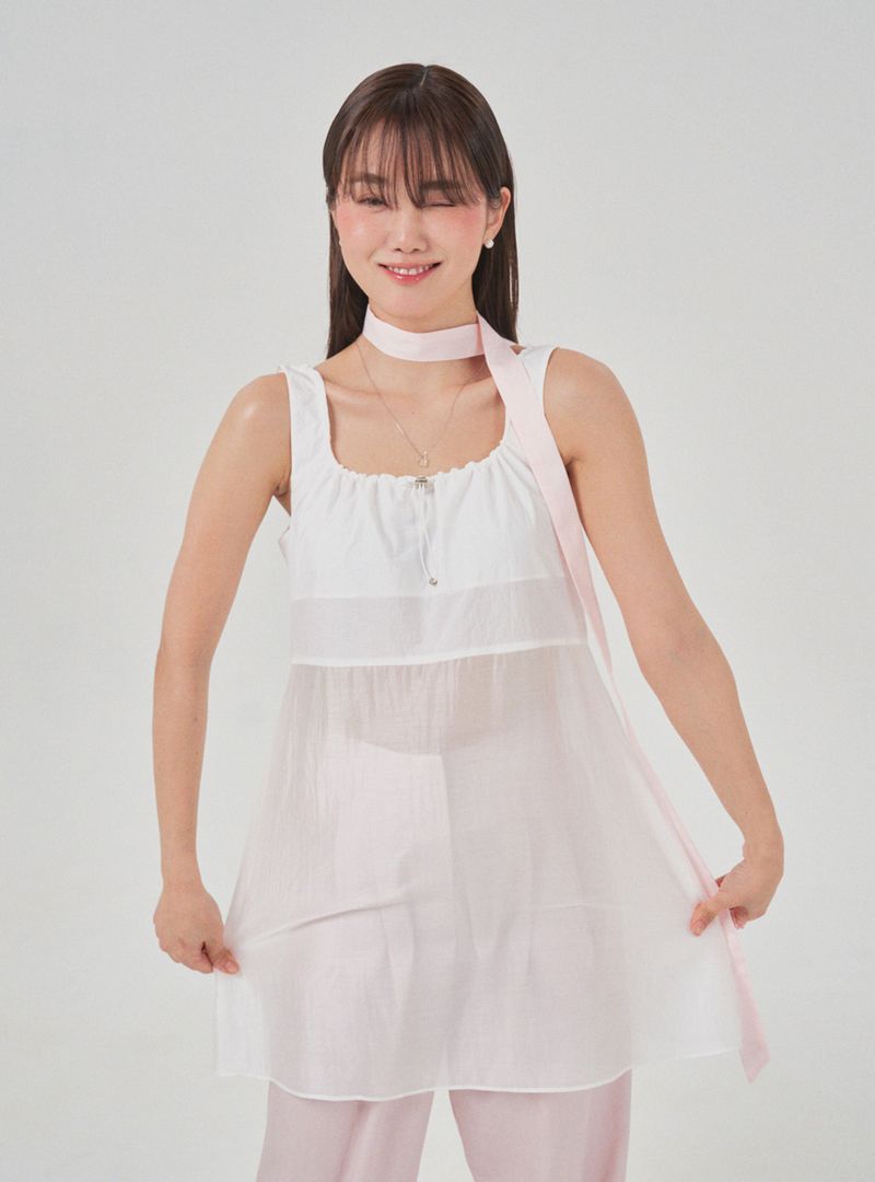 Muscat dress (white)