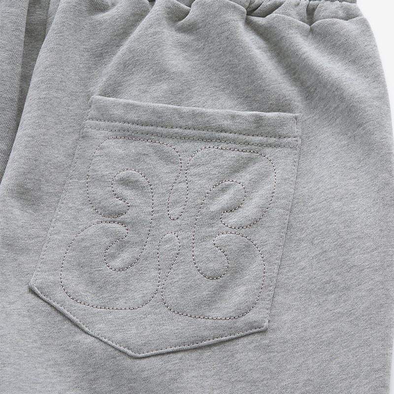 Jean Pocket Wide Pants Gray