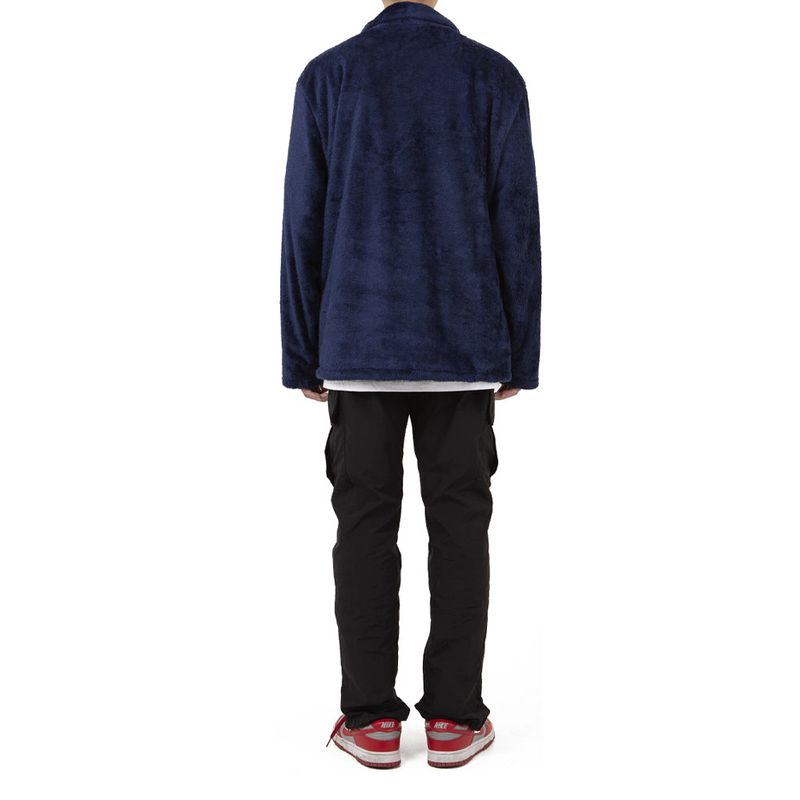 SOFT FLEECE ANORAK navy