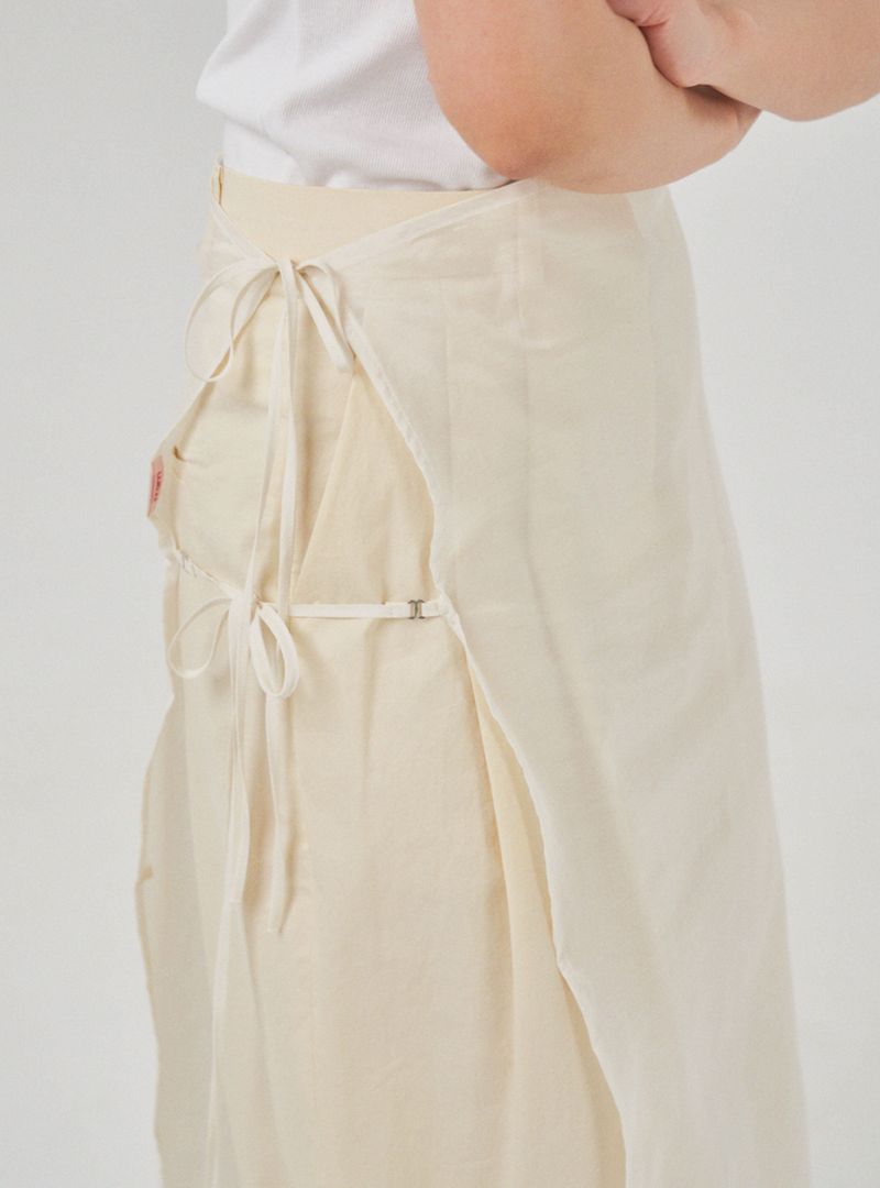Multi layered dress (ivory)